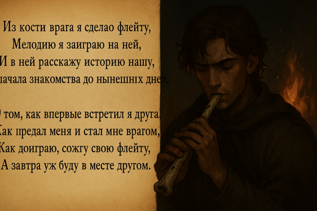 Флейта из кости врага