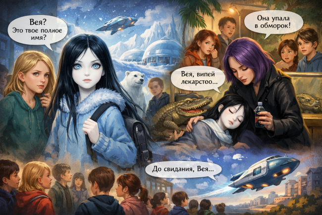 Вея из зимнего города