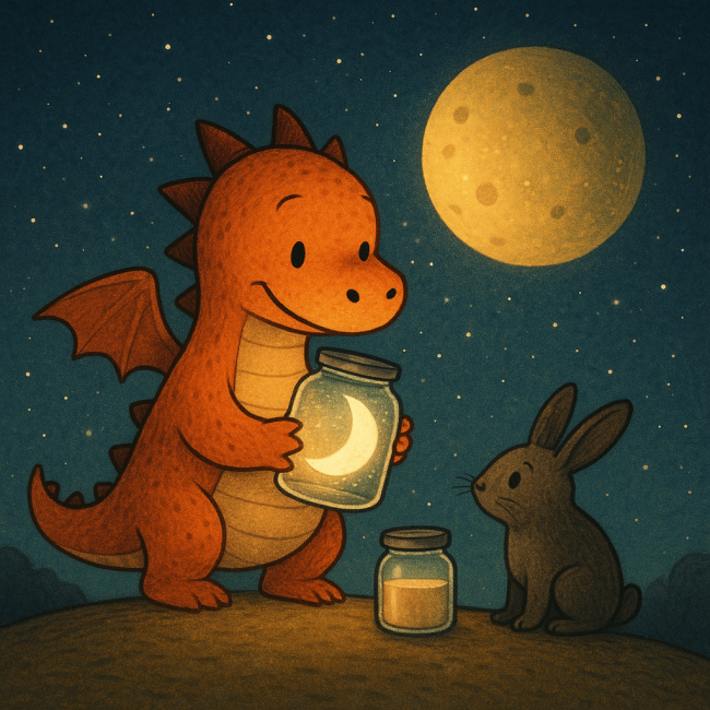 Как дракоша Рыжий месяц вернул