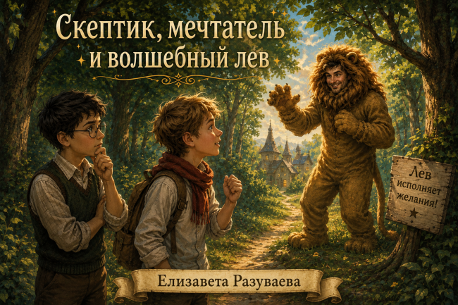 Скептик, мечтатель и волшебный лев