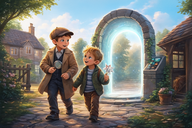 Как сыщик Чарли в прошлое слетал