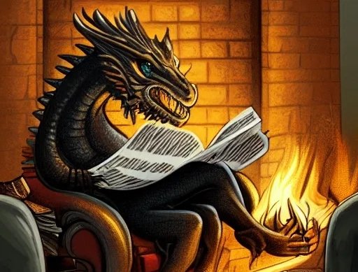 Дракон-читатель