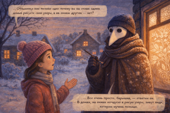 Мира и волшебные узоры