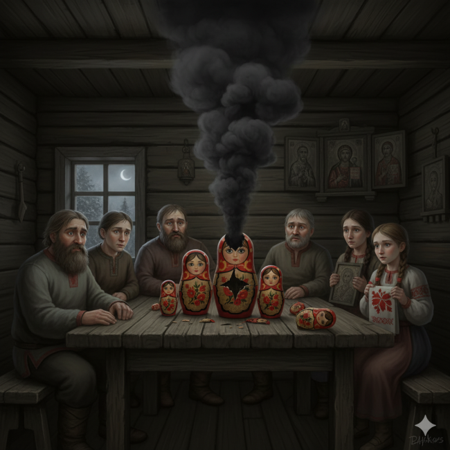 Сказка о гадкой матрёшке