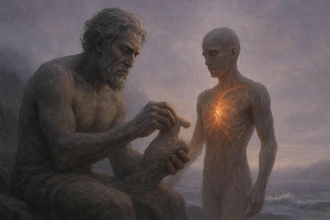 Рифмы на полях_Глиняный человечек