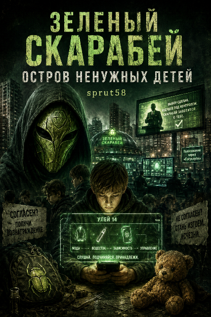 Зеленый скарабей. Остров ненужных детей
