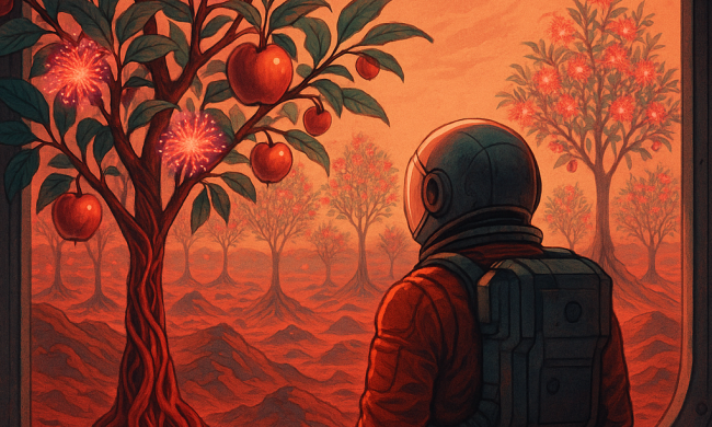 На Марсе будут яблони цвести