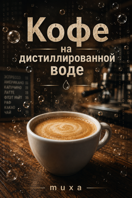 Кофе на дистиллированной воде